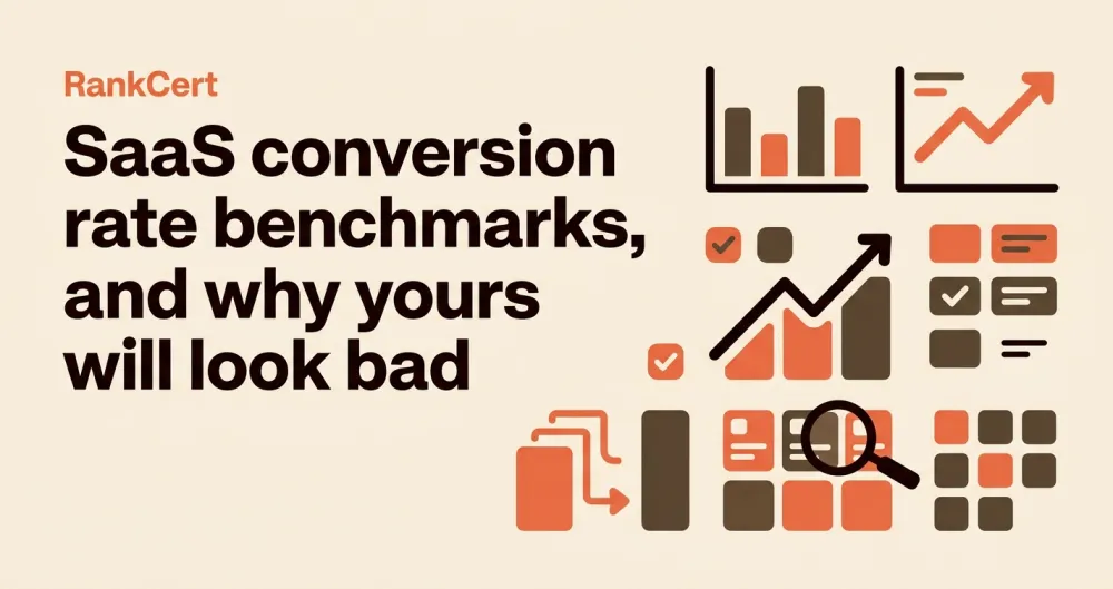 SaaS conversion rate benchmarks, and why yours will look bad