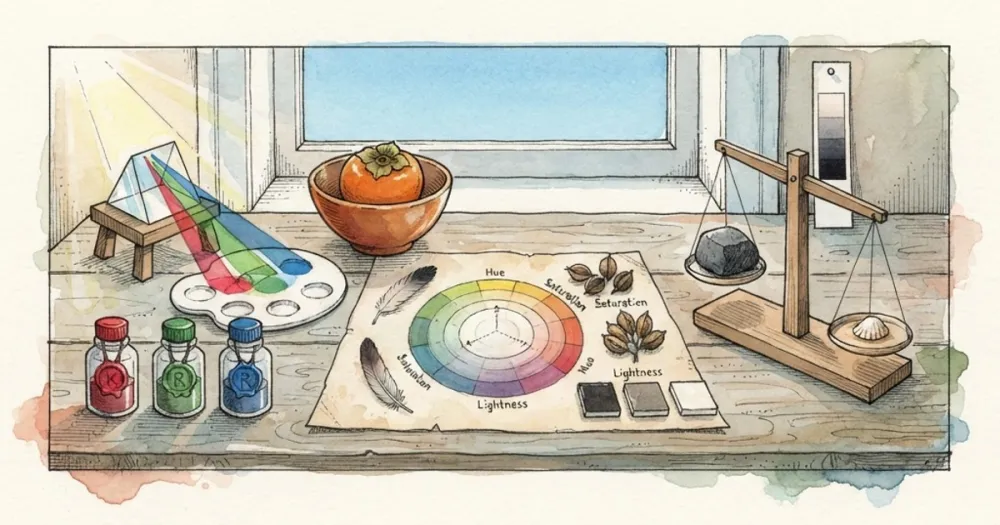 HEX, RGB and HSL: one colour, three notations