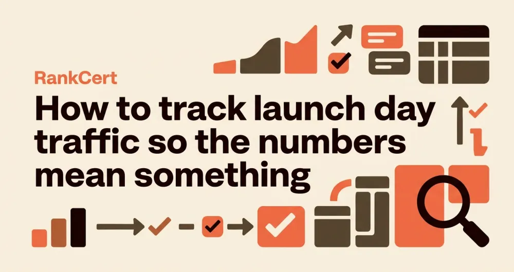 Tracking launch day traffic so the numbers mean something