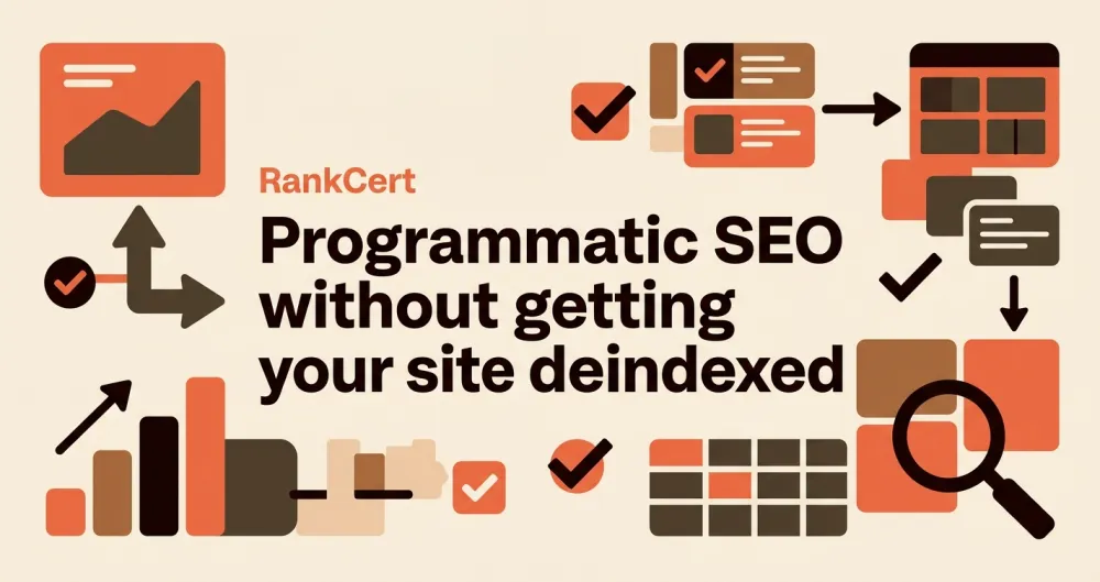 Programmatic SEO without getting your site deindexed